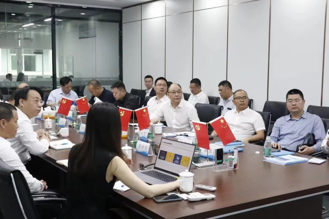 台州市路桥区牟傲野区长率队到意昂2科技考察指导!